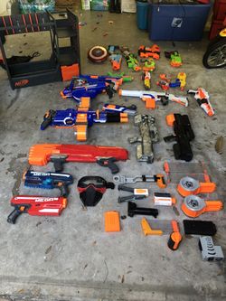 Nerf Gun Lot (holder not included)