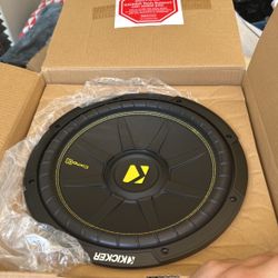 Kicker 12inch Sub Comp C Selling Two