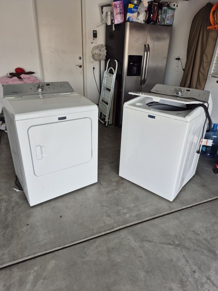 Maytag Bravos washer and dryer
