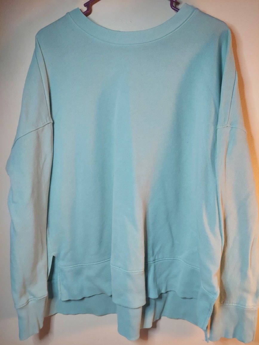 Time And Tru Mint Green Sweater Size LG (12-14) Must Pick Up
