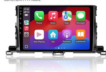 ZZH 10.2'' 64GB Car Radio Stereo for 2014-2019 Toyota Highlander Radio Upgrade, Plug and Play Android 13 Head Unit with Wireless Carplay/Android Auto/