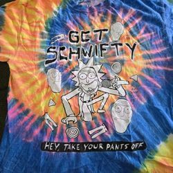 Tye Dye Rick And Morty Shirt