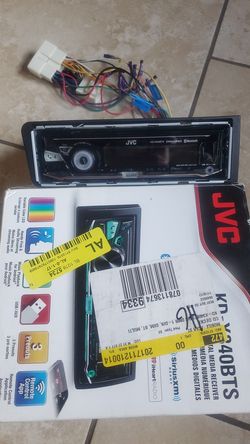 JVC KD-X340BTS media receiver