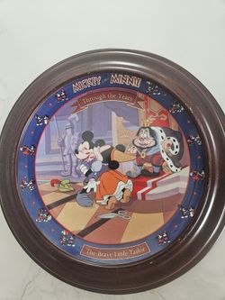 Limited Edition 1994 Bradford Disney The Brave Little Tailor 1938 Mickey Minnie Through The Years