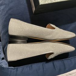 Kate Spade Silver Flats