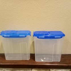 2 New Pantry/Cereal Storage Boxes