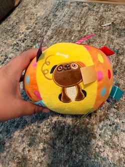 Soft Plush Baby Sensory Ball with Tags