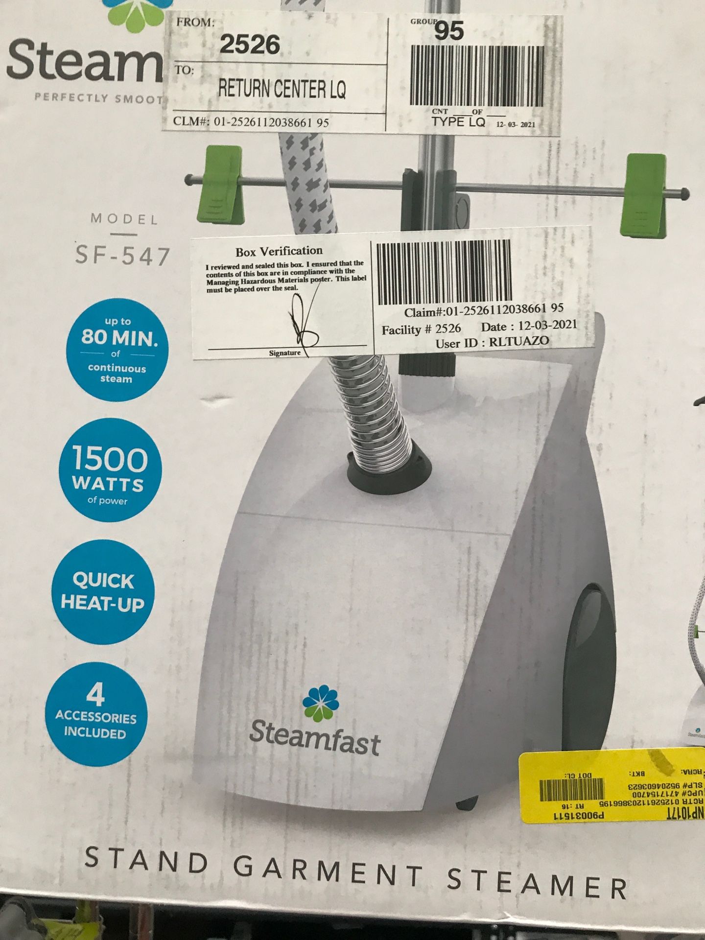 Stand Steamer
