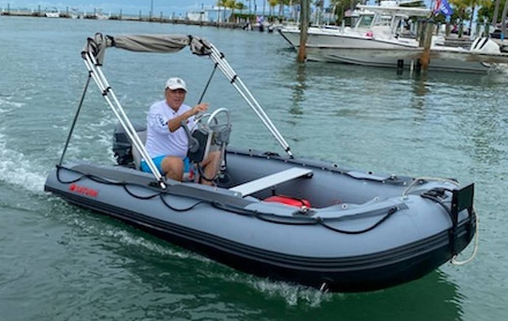 Boat And Motor Combo Mercury 9.9 New Never Been Started