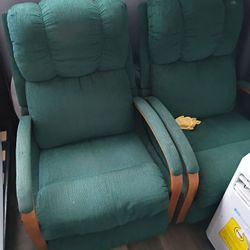 2 arm chairs