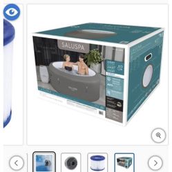 Brand New SaluSpa Laguna Inflatable Hot Tub - Never Used