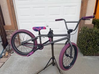 Subrosa Bmx bike purple upgrades