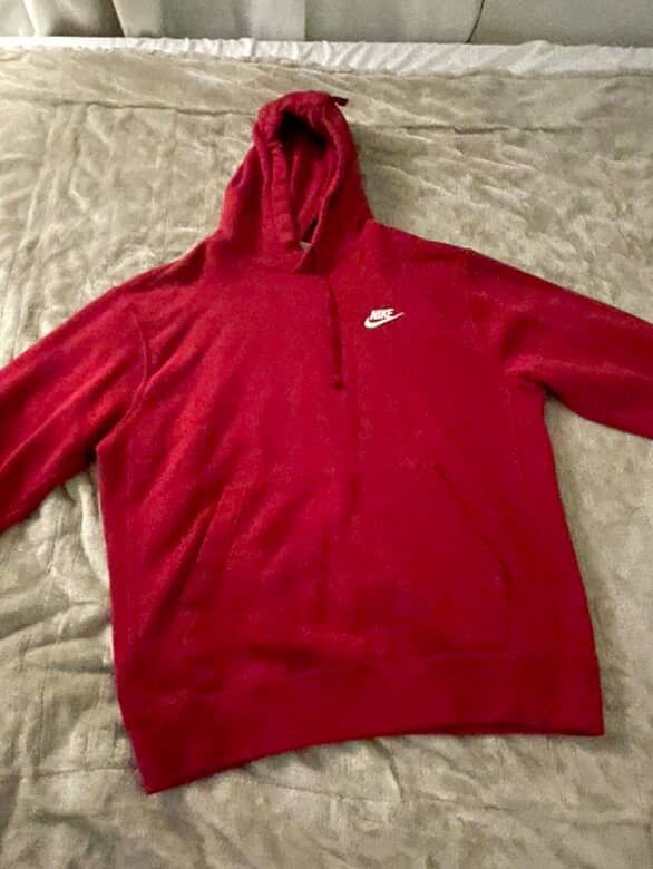 Red Nike Hoodie