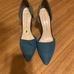 Blue Heels Size 9 Women 