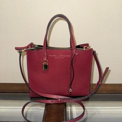 Marc Jacobs Mini Grind Leather Tote Bag