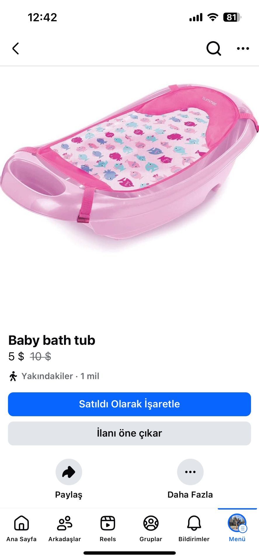 Baby Bath Tub