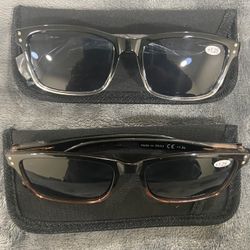 1.25 Tinted Reading Glasses 