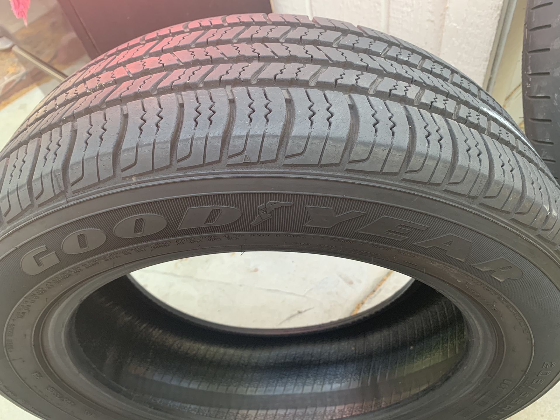 Goodyear tires pair 205-55-R16