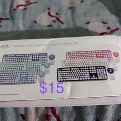 Wireless Mouse And Keyboard 
