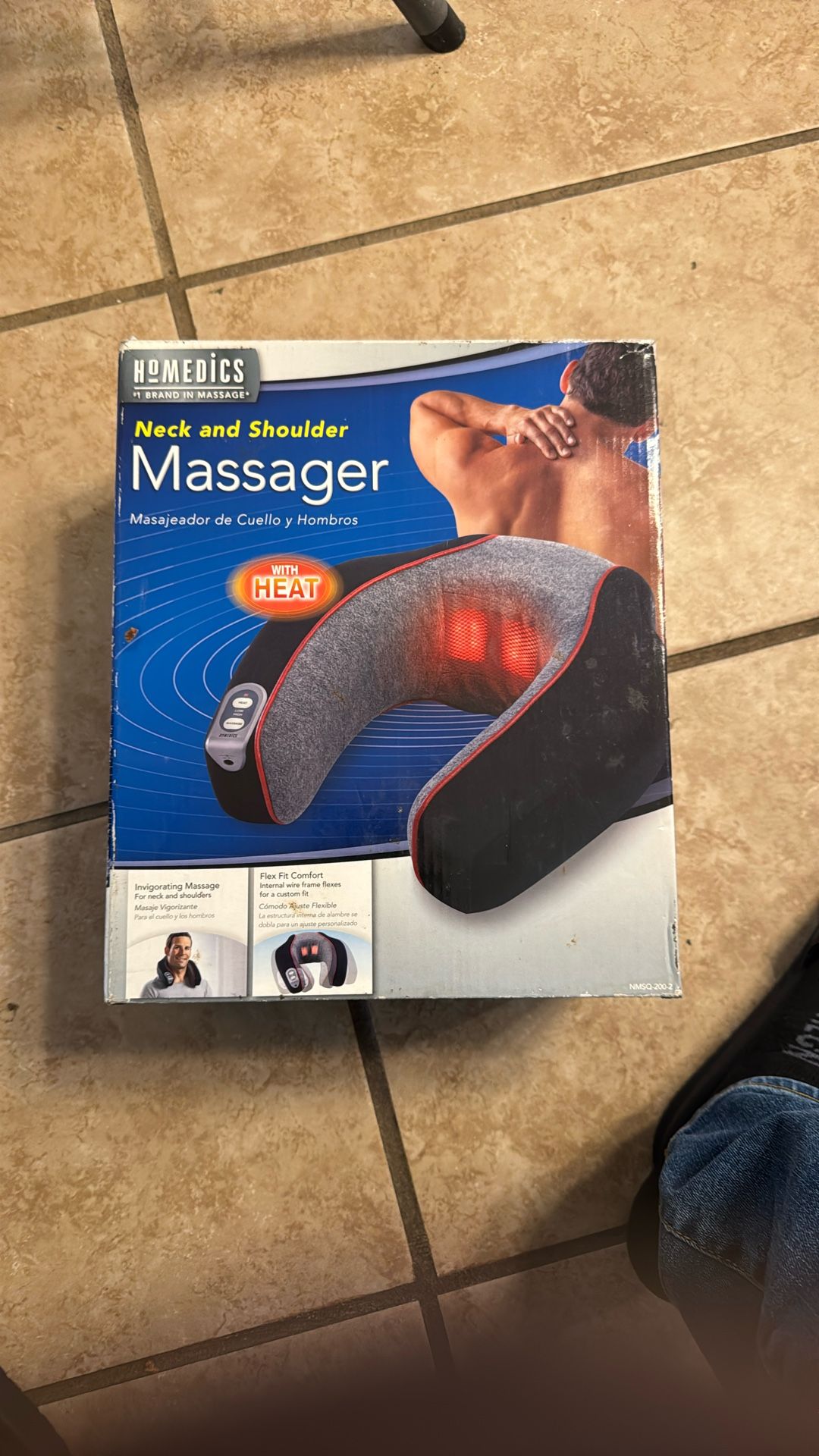 HoMedics NMSQ-200 Neck and Shoulder Massager with Heat