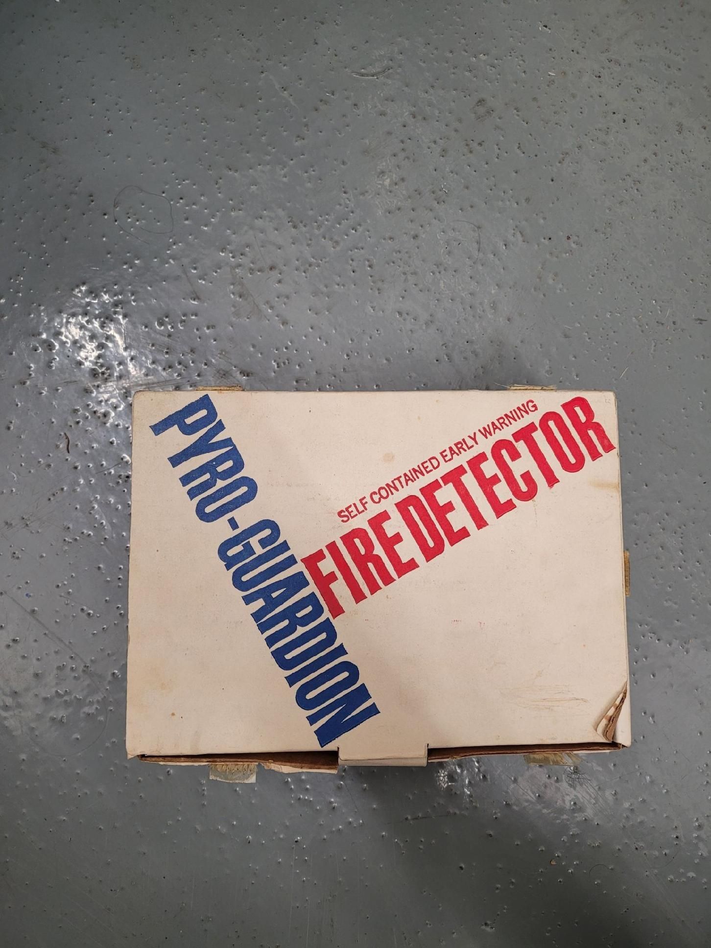 Pyro-Guardion Old Fire Detector
