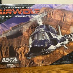 1/48 Scale High Quality Air Wolf 