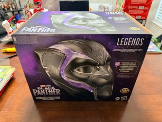 Black Panther Helmet damaged