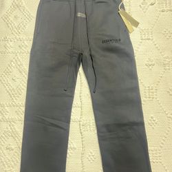 Essentials Black Sweats 