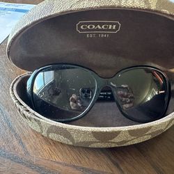 Black Coach Sunglasses