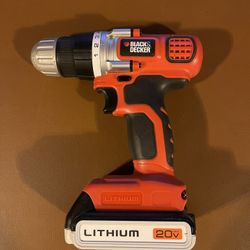 Black & Decker 20 V Drill
