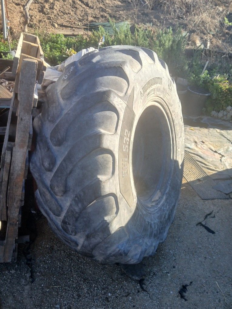 Tractor Tires 19.5x24 ; Half Price From New