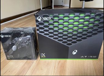 Xbox Series X With Xbox Elite Controller 2