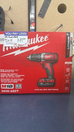 Drill set Milwaukee