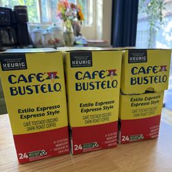 Keurig Cafe Bustelo Coffee Pods 