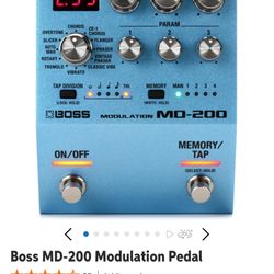 Boss MD 200 Modulation Pedal