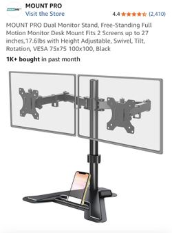 *NEW* in Box: MOUNT PRO Dual Monitor Stand