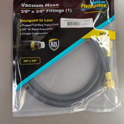 Vacuum Hose - 3/8" x 3/8" (5' Black)
