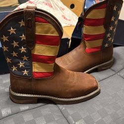 Durango Men’s Steel Toe Flag Boot Size 12