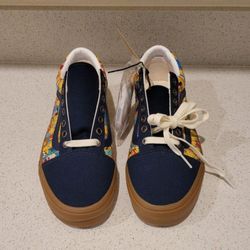RARE  SIMPSONS X VANS CUSTOMS OLD SKOOL. SIZE 8.5M/10W.
