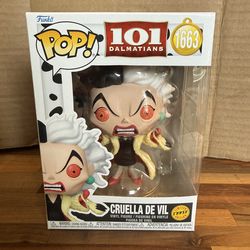 Cruella De Vil Funko CHASE (Box Damage)