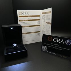 Moissanite Engagement Ring