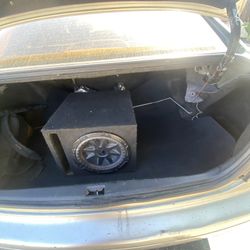 10” Kicker Sub & Amp 