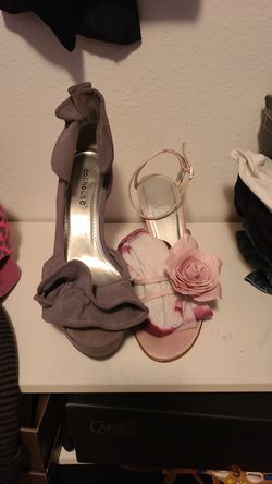 Pink and Grey SIZE 10
