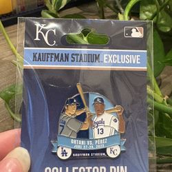 Royals Vs Dodgers Pin