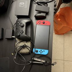 Switch OLED Like New | Full Set + Pro Controller | Dock & Charger