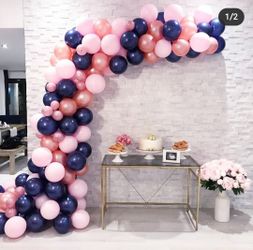 Gender Reveal Balloon Garland 