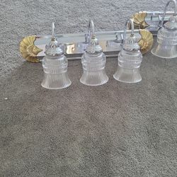 Bathroom Vanity Lights, Set Of 2!  Shabby Chic!