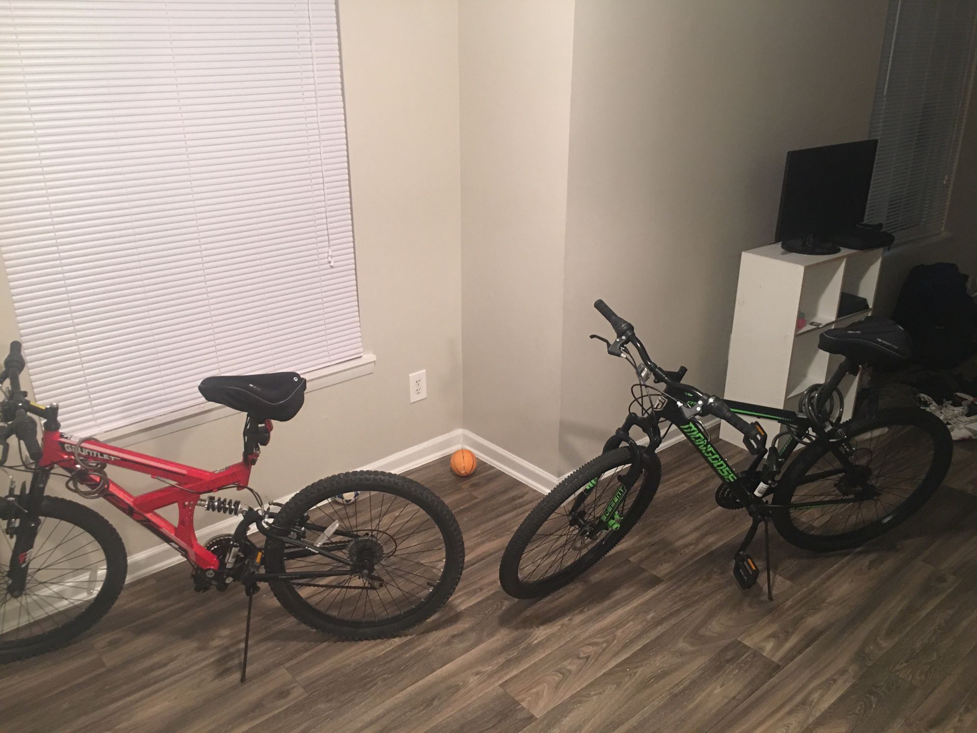Mongoose bike and a next bike