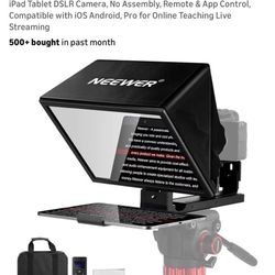NEEWER BASICS X12B Aluminum Alloy Liftable Teleprompter