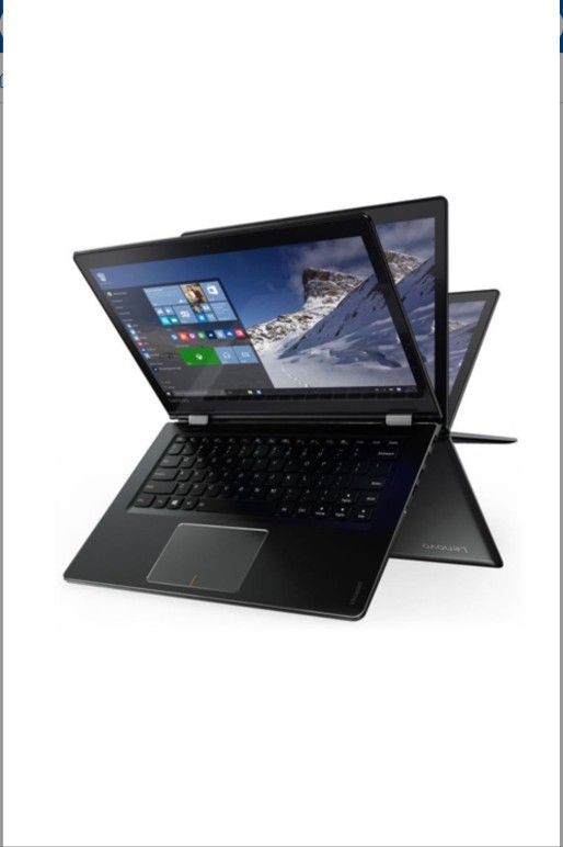 Lenovo Edge 2-15.6" FHD TouchScreen i5-6th Gen 2.3GHz 8GB 512 SSD 2in1 Laptop+JBL Audio System